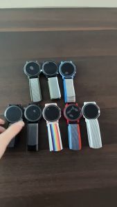 EFJ205 Jam Tangan Kanvas Digital & Aksesoris Jam Tangan Unik