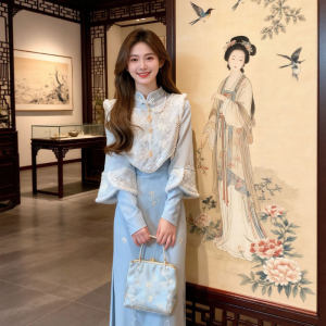 CHANGTONG | New Chinese Style Fashion Two Piece Set