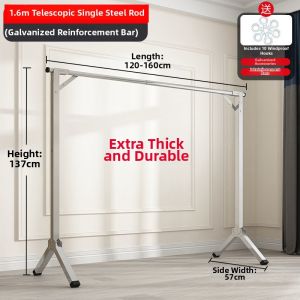Adjustable Folding Drying Rack for Indoors and Balcony