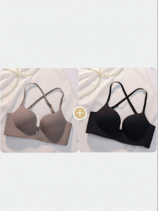Breast Enhancing Small Bust U Shaped Beautiful Back Bra Thin Style