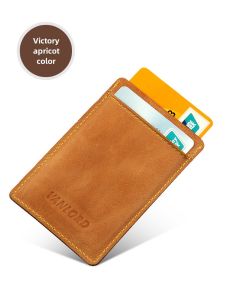 Mini Leather Wallet for Men and Women with Multiple Card Slots and Business Card Holder Slim and Stylish Design