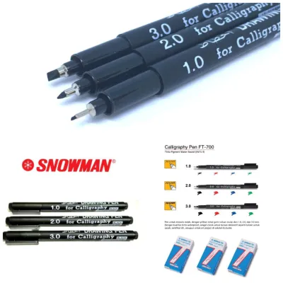 PULPEN KALIGRAFI FT-700 Pen for calligraphy Snowman 1.0 2.0 3.0 ( 1 PCS )