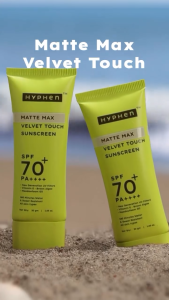 Hyphen Matte Max Velvet Touch Sunscreen SPF70+PA++++ - 30g