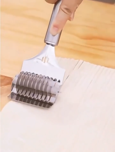 Stainless Steel Manual Noodle Cutter Roller Noodle Cutter Multifunctional Household Noodle Cutter