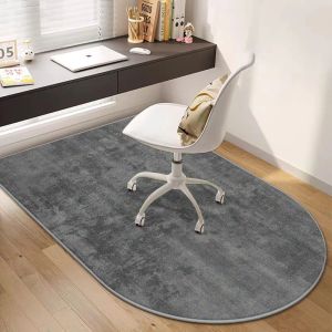 VIKAMA Minimalist Solid-Color Rug: Durable Non-Slip Floor Mat for Home Offices Study Rooms Bathrooms and Home Decor