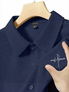 Jeanswest | Áo Polo Màu Hải Quân Tay Ngắn T-Shirt Mới Thời Trang Hè