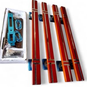 PAKET HEMAT MURAH 4 PCS Handle + Body Kunci Pintu Rumah Minimalis 60cm Terlaris Gagang pintu Rumah 45cm Tarikan Pintu Rumah 33cm