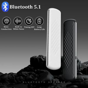Pocket Bluetooth Speaker Bone Conduction Wireless Stereo Soundbar Under Pillow Music Box Built-in White Noise Improve Sleep