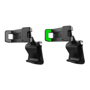 Car and Baby Stroller Phone Holder Clip Mount Stand Universal Fit for Smartphones and Tablets Black Color