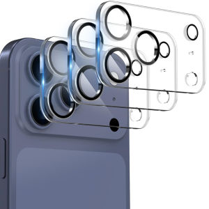 3PCS Camera Lens Protector for IPhone 17 Air 16 15 14 Pro Max Plus 13 Mini 17Pro 17Air ProMax IPones Tempered Glass Full Cover