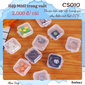 Hộp Mini Trong Suốt - CS010