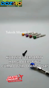 DOZIRO Mata Obeng Angin Limiter S2 Screwdriver Bit PH2 x 65mm Stopper Magnet Impact Bit Gypsum Set 10 Pcs BLITZ TEKIRO