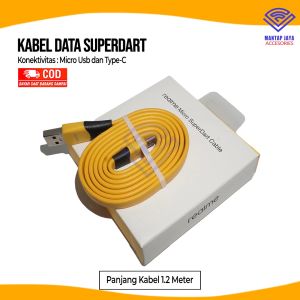 [COD] KABEL DATA CHARGER REALME ORIGINAL SUPERDART EDITION NEW