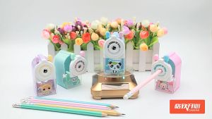 กบเหลาดินสอ เครื่องเขียน อุปกรณ์การเรียน การ์ตูนน่ารักสําหรับเด็ก