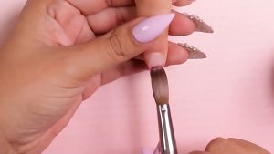 New Arrival: Pure Kolinsky Sable Hair Round Acrylic Nail Brush Size Wood Acrylic Kolinsky Nail Brushes Sizes 1pc