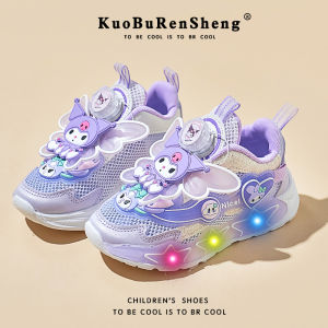 KUOBURENSHENG | Non-slip Soles Light-Up Childrens Sneakers