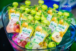 Nước Ép Táo Mèo Thạch Trái Cây Docya Combo 10 Túi Có 5 Vị