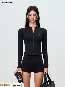 SMFK | Shapewear Jacket Women Black