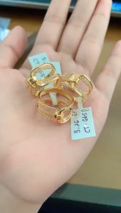 CINCIN EMAS TUA KADAR 700/16 KARAT MODEL MEWAH DIAMOND LOOKS LAYER 3 KODE CT 665 CT 667 CT 668