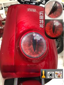 ที่กําหนดเองสติกเกอร์กันน้ําสําหรับการปรับเปลี่ยนสกู๊ตเตอร์ Ghost Train Decals ส่วนบุคคลรายงานรายงานตกแต่งอุปกรณ์เสริมรถจักรยานยนต์