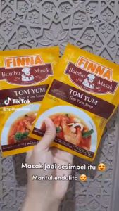 FINNA BUMBU MASAK TOM YUM PACK 12 PCS 50 GRAM FUN CORNER DENGAN PAKING AMAN