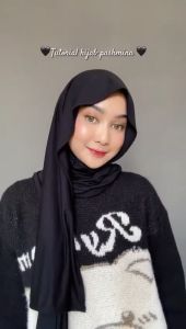 Jilbab Pashmina 170 x 75 Jersey Kaos Meleyot Premium - Kerudung Wanita