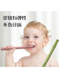 Soft Silicone Teething Relief Chew Toys Baby Teethers Anti-Sucking for 6-24 Months Old Babies Six Colorful Teething Gel Toys