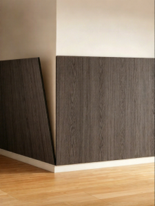 BEIQIVI | Waterproof PVC Self-adhesive Thin Flexible 3D Wooden Grain Wall Panels