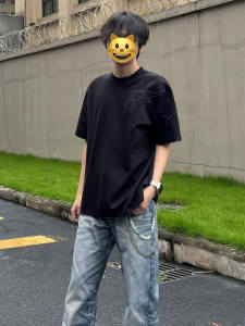 Mens Short Sleeve Crew Neck Fitted T-Shirt