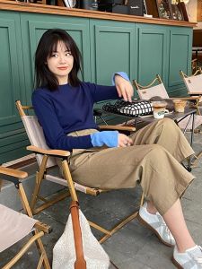 HUOLISI | French Style Knitted Blouse
