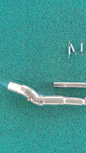 Honda wave 125 stainless elbow 51mm