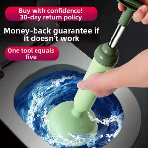 Strong Unblocker Plunger Toilet Unclogging Tool