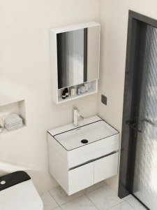 NIUNAISI | Compact Stainless Steel Sink Cabinet