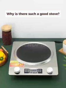 Induction Cooker Smart Home Cooking Multifunctional Electric Ceramic Cooker 3500W Induction Cooker Stainless Steel