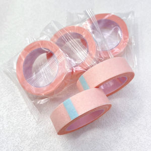 5/10 Cuộn Băng Dính Vi Lỗ Màu Hồng Thoáng Khí Dùng Cho Nối Mi Băng Dính Mi Bằng Vải Dùng Cho Chuyên Nghiệp