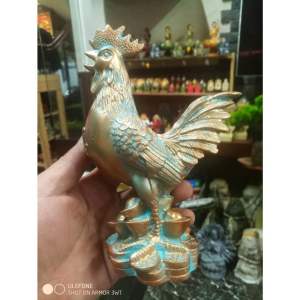 Tượng gà trống đắc Phúc Đắc Lộc bột đá cao cấp - đẹp hoàn hảo