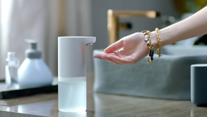 Xiaomi Mijia Automatic Soap Dispenser Set 1S Type-C Rechargeable 0.25s Infrared Induction Foaming IPX5 Waterproof