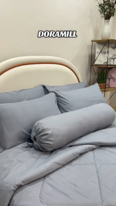DORAMILL Hotel Comforter Only Thick Quilt Blanket Selimut Gebu Queen King Terra Plain Series #BXP