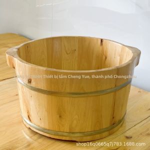 YYBAIO | Thùng Ngâm Chân Gỗ Cedar