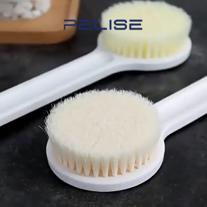 Pelise Long Handle Bath Brush Soft Bristle Exfoliating Back Massage Showers Brushes Home SPA Essentials