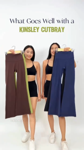KINSLEY Flare Legging: Legging Olahraga & Yoga untuk Wanita