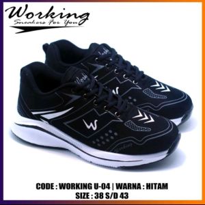Working Sneakers For You Sepatu Running Pria U-04
