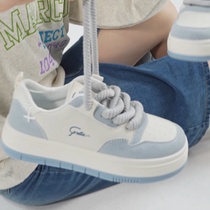 COROLLA Sky Sepatu sneakers wanita premium sepatu biru putih terbaru fashion coX3123309