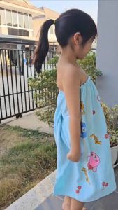 กระโจมอกเด็ก 4-7 ขวบ ผ้าไมโครไฟเบอร์ เนื้อหนานุ่ม พร้อมส่ง