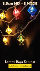 [RAYA 2026] Lampu Ketupat Raya Lampu Hari Raya Kelip Lampu Lip Lap Raya Lampu Hiasan Raya Deco LED Decoration Light