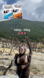 Osamilk - 500gr Vanila & Coklat susu bubuk susu penggemuk