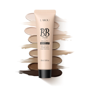 LAIKOU 9-color Foundation BB cream 30ml Natural Facial Concealer Cream Cover Dark Circles Pores Light Texture Makeup Base