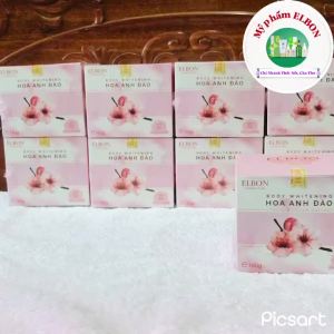 Kem Trắng Da Toàn Thân - Body Whitening Hoa Anh Đào ELBON - Dưỡng Trắng Dưỡng Ẩm Bảo Vệ Da Với Spf 50+++