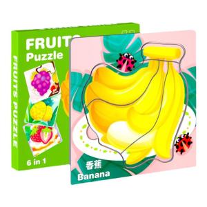 MWZ | Đồ Chơi Ghép Hình Trí Tuệ Giáo Dục cho Bé 6-trong-1 1-3 Tuổi