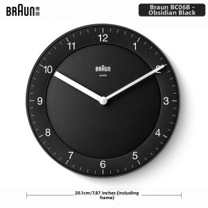 Braun | Silent Non-Drilling Fashion Wall Clock